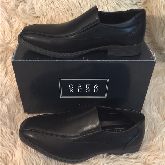 OAK & RUSH Kohn Men's Slip-On Dress Shoes, sz 9.5 - Picture 1 of 4
